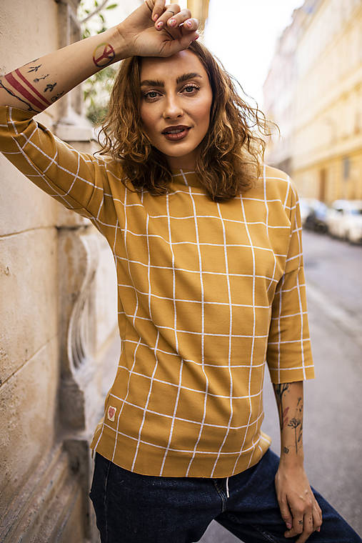 Mikiny - Mikina Monica - žltá - 12412523_