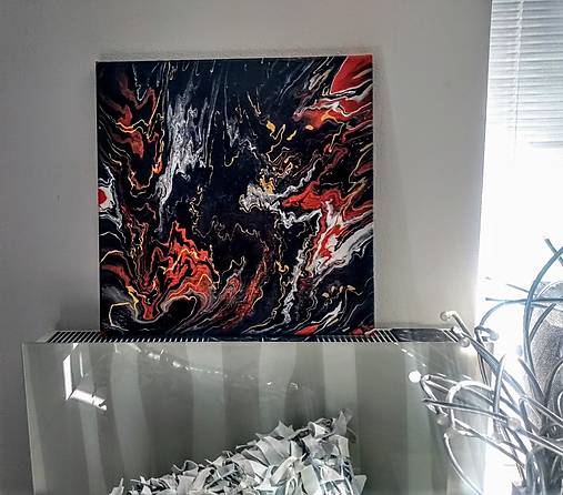 Pandorina skrinka - 50 x 50 cm - akryl