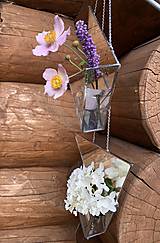Dekorácie - Zavesná dekoračná váza - 12412040_