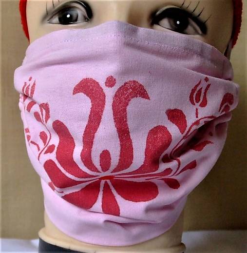 Rúška - Rúško ručne maľované - 12410855_