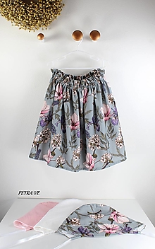 Detské oblečenie - Detská suknička MAGNÓLIE - 12414804_