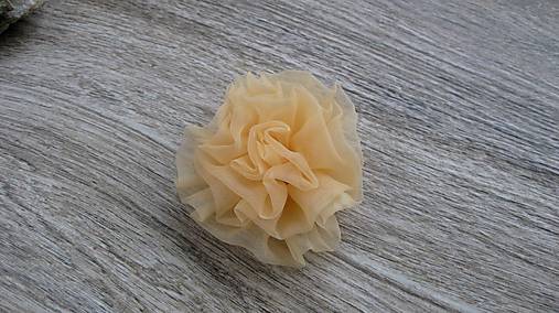 Galantéria - Aplikácia kvet monofíliový 8 cm, 1 ks - 12421265_