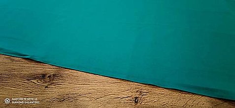 Textil - Bavlnená látka - Tmavá zelená - cena za 10 centimetrov - 12422850_