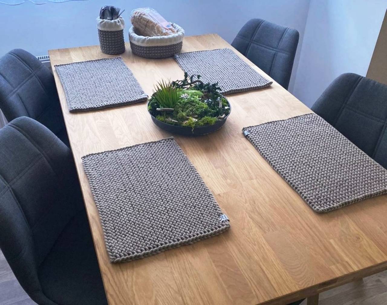 Kuchynská súprava z kvalitných bavlnených šnúr 