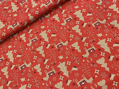 Vianočné bavlnené látky ❤️