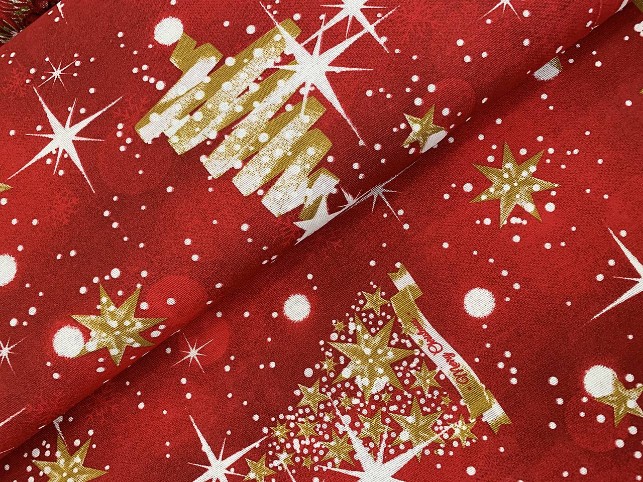 Vianočné bavlnene latky -LONETA 