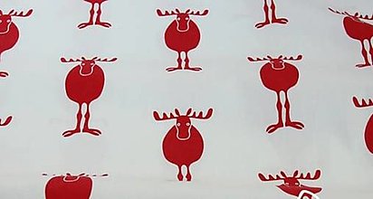 Textil - IP114 Bavlnená látka vianočná 50 x 80 cm  (Biela) - 12435462_