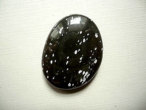 Minerály - Pl. - obsidián vločkový 32 mm, č.257 - 12432666_