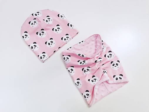 Detský set ružová panda (48)