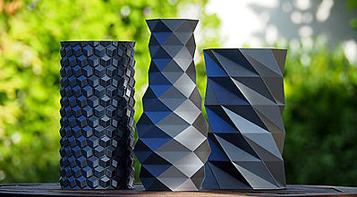 Dekorácie - Set 3 druhov váz / Moderné / Štýlové / Luxusné / Dekorácia do domácnosti / Rôzne farby - 12437912_