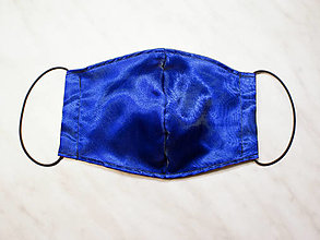 Rúška - Saténova rúška s organzou, spoločenské rúško, ochranná rúška, svadobné rúška 3 vrstvové rúška - 12443865_