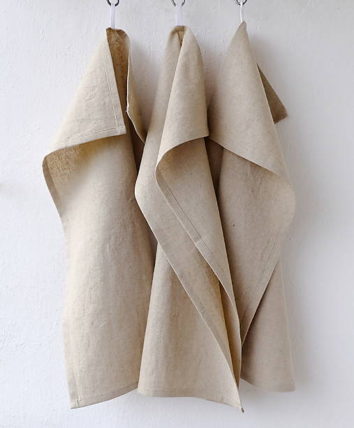 Úžitkový textil - Poloľanová utierka - 12444272_