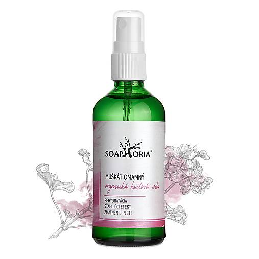 Suroviny - Muškát omamný - organická kvetová voda 100ml - 12449271_