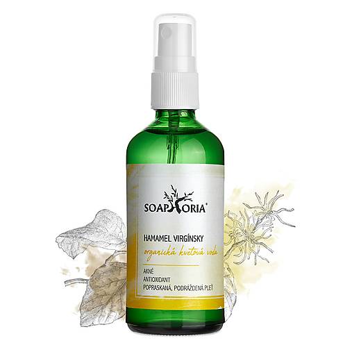 Suroviny - Hamamel virgínsky - organická kvetová voda 100ml - 12449272_
