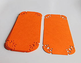 Papier - visačky, karty na šperky  / 10ks - 12453085_