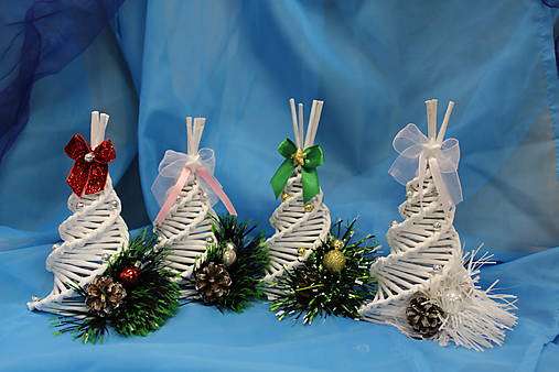 Umenie_srdca: Vianočný papierový stromček.