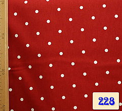 Úžitkový textil - FILKI  valec na cvičenie (červená s bodkami) - 12449228_