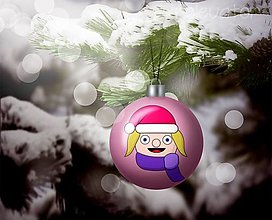 Grafika - Vianočná guľa (grafický obrázok) (dieťa) - 12449807_