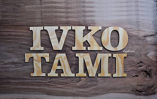 Tabuľky - písmenká borovicové - 12455236_