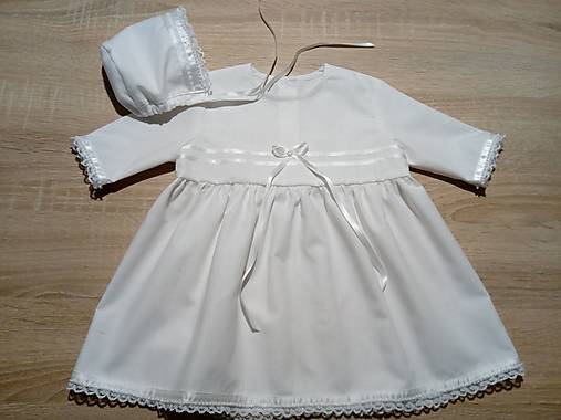 Detské oblečenie - Krstná košieľka - 12454924_