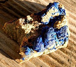 Minerály - Azurit Malachit Špania Dolina  (5.- 4 x 2,5 x 1,5 cm) - 12463327_