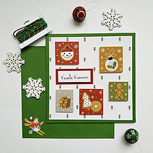 Papiernictvo - Pohľadnica Veselé Vianoce - 12459970_
