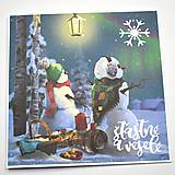 Papiernictvo - Vianočná pohľadnica - 12463506_