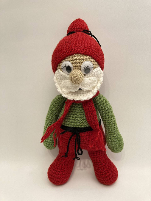 Dekorácie - Mikuláš Vianočná dekorácia/hračka - 12463344_