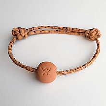 Náramky - Aroma náramok (UNISEX leopardia ornament) - 12465389_