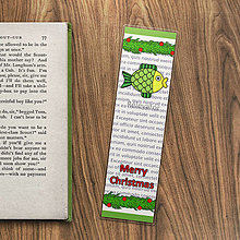 Papiernictvo - Vianočné záložky do knižky (kapor) - 12464735_