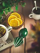 Príbory, varešky, pomôcky - Citrusovač - lis na citrusy - mint - 12470112_