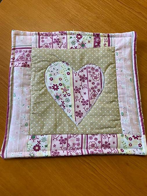 Úžitkový textil - kuchynská chňapka (Béžová) - 12470324_
