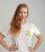 Topy, tričká, tielka - Vianočné tričko MACKO MEDÍK (UNISEX) - 12472463_