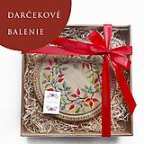 Nádoby - Podnos so šípkami - darčekové balenie - 12478166_