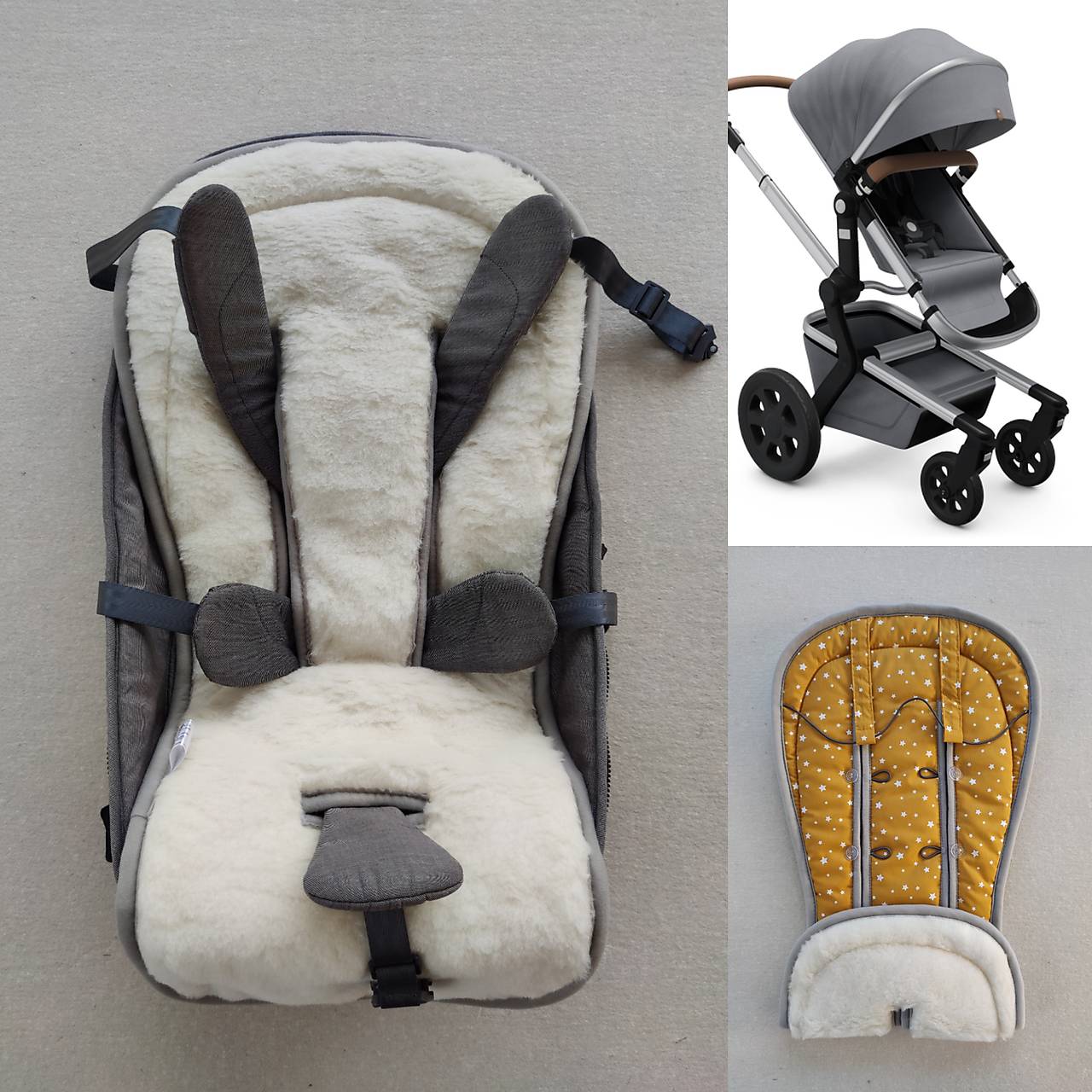 Joolz GEO Joolz Day Seat Liner Podložka do kočíka 100% Merino