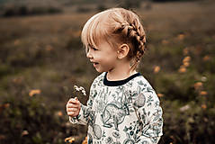Detské oblečenie - Oversize šaty "lesné zvieratá" - 12489245_