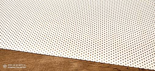 Textil - Bavlnená látka -Hviezdičky zlaté- cena za 10 cm - 12486095_