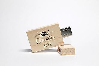 Papiernictvo - DREVENÉ USB_ŠUM MORA (DREVENÉ USB 16GB) - 12487663_