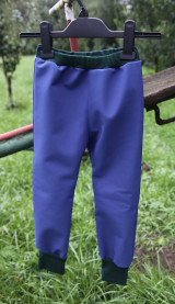 Detské oblečenie - Softshellové nohavice - jednofarebné / na objednávku - 12489794_