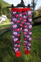 Softshellové nohavice / letné - sloníci, na objednávku