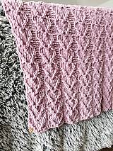 Detský textil - Ružový Hebuňák - 12491595_