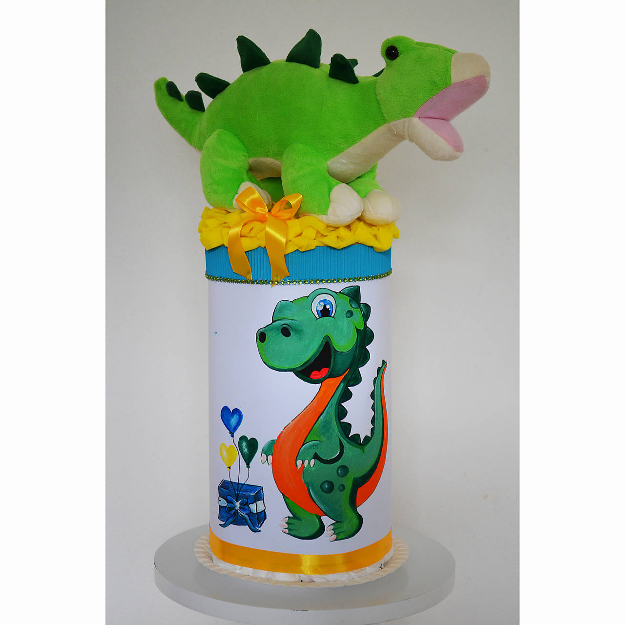 Maľovaná plienková torta