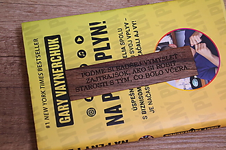 Papiernictvo - Drevená Motivačná záložka Wood Bookmarks (Motivačná záložka ver. 6) - 12496795_