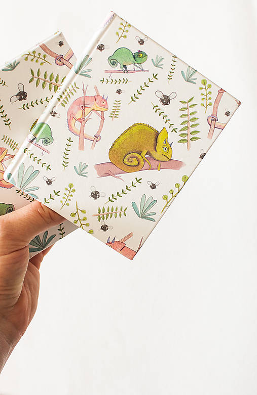 Papiernictvo - Chameleón zápisník - 12499697_