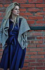 Šaty - Košilové šaty SARA, indigo modrá - 12501011_