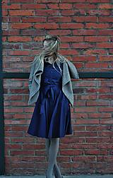 Šaty - Košilové šaty SARA, indigo modrá - 12501012_