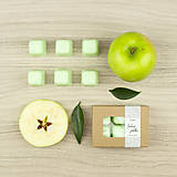 Sviečky - Zelené jablko vonný vosk - 12504497_