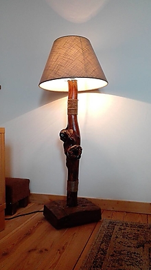 Svietidlá - Originálna stojaca lampa - 12504635_
