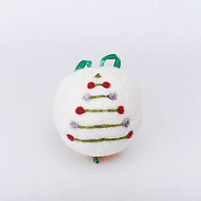 Dekorácie - Vianočná guľa - stromčeky (1) - 12511920_