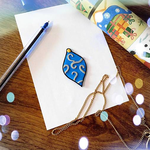 Magnetky - ★ Vianočná magnetka cartoon (vianočná slza) - 12511231_